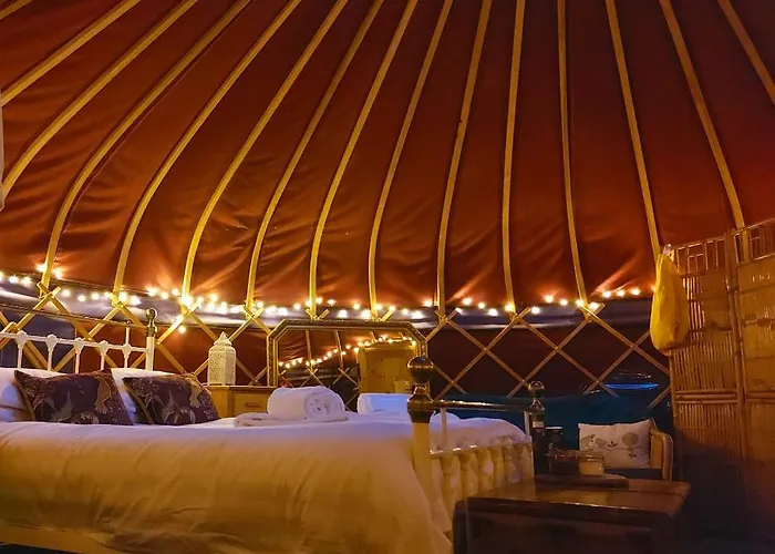 Orchard View Yurt & Hot Tub Somerset