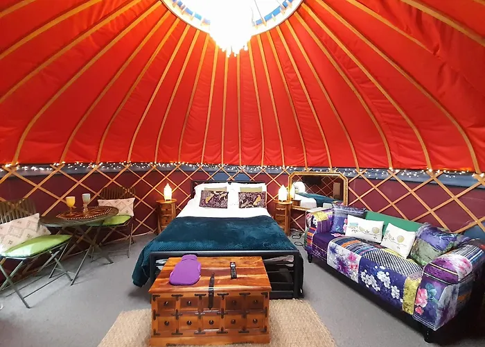 Orchard View Yurt & Hot Tub Somerset
