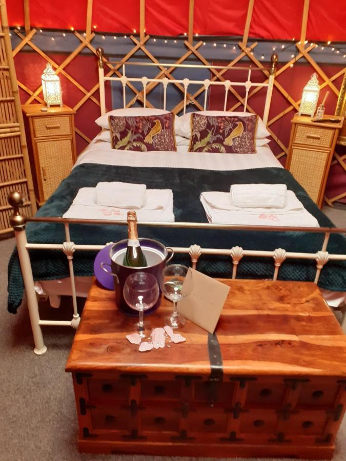 Orchard View Yurt & Hot Tub Somerset Luxury tent *